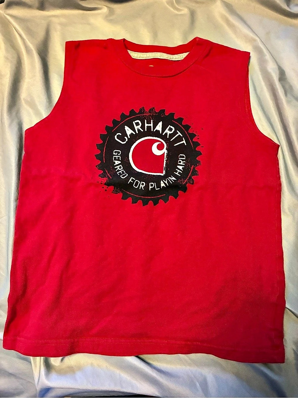 Carhartt Boys Carhartt Geared For Playin Hard Graphic Tank Top youth 6